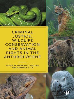 cover image of Criminal Justice, Wildlife Conservation and Animal Rights in the Anthropocene